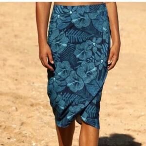 RipSkirt Hawaii wrap travel skirt length 3 Maui Moonlight Size XL